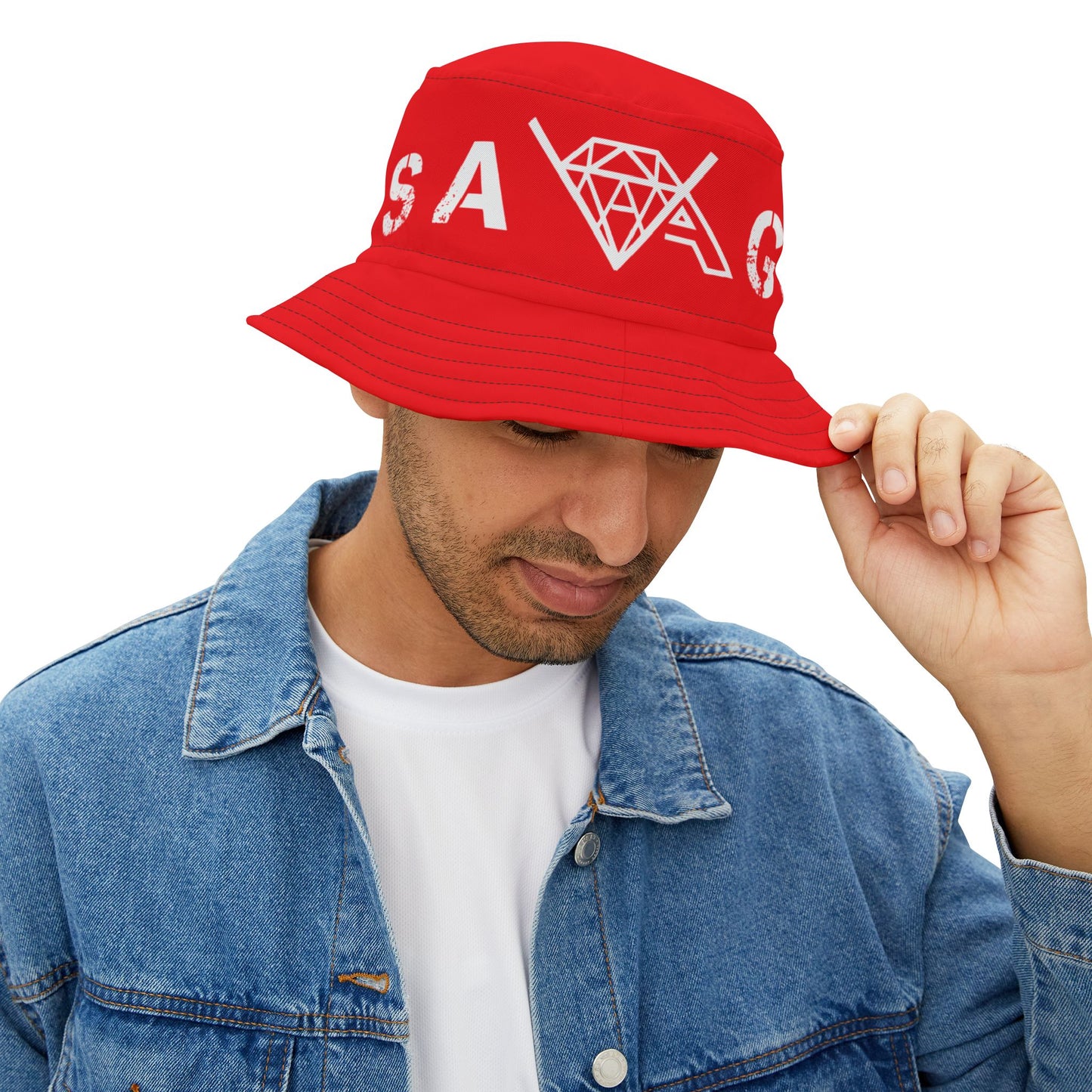 VA Savage Red Bucket Hat