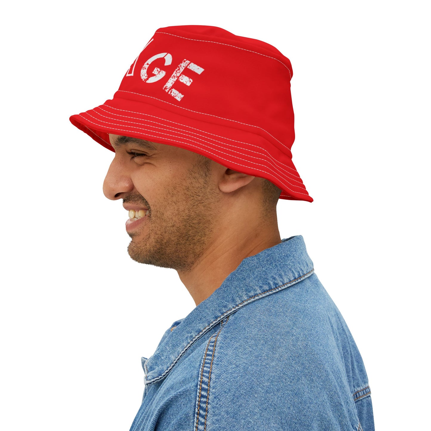 VA Savage Red Bucket Hat