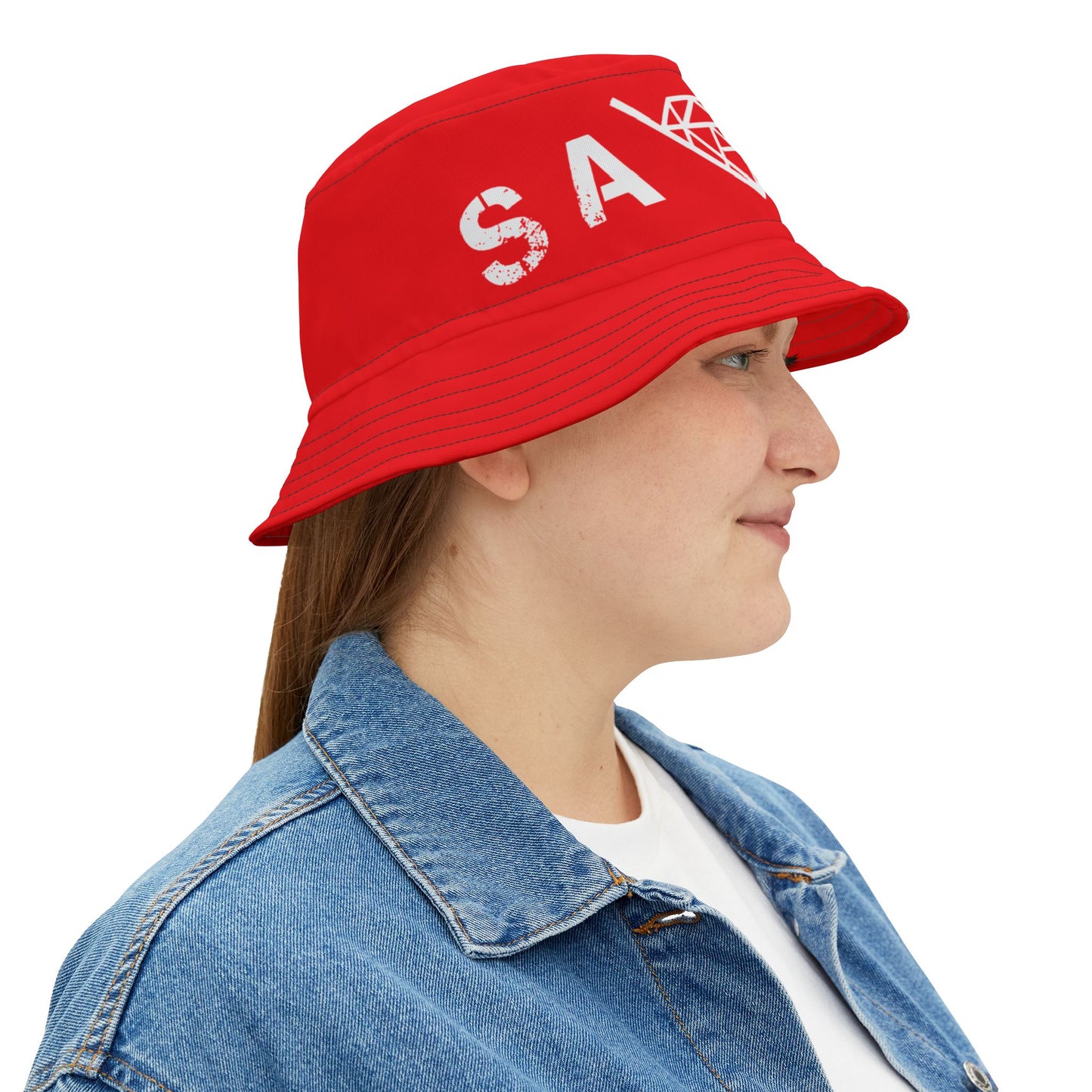 VA Savage Red Bucket Hat