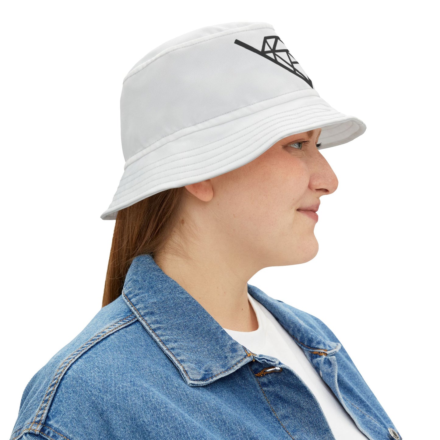 VA Savage "Diamond"  White Bucket Hat