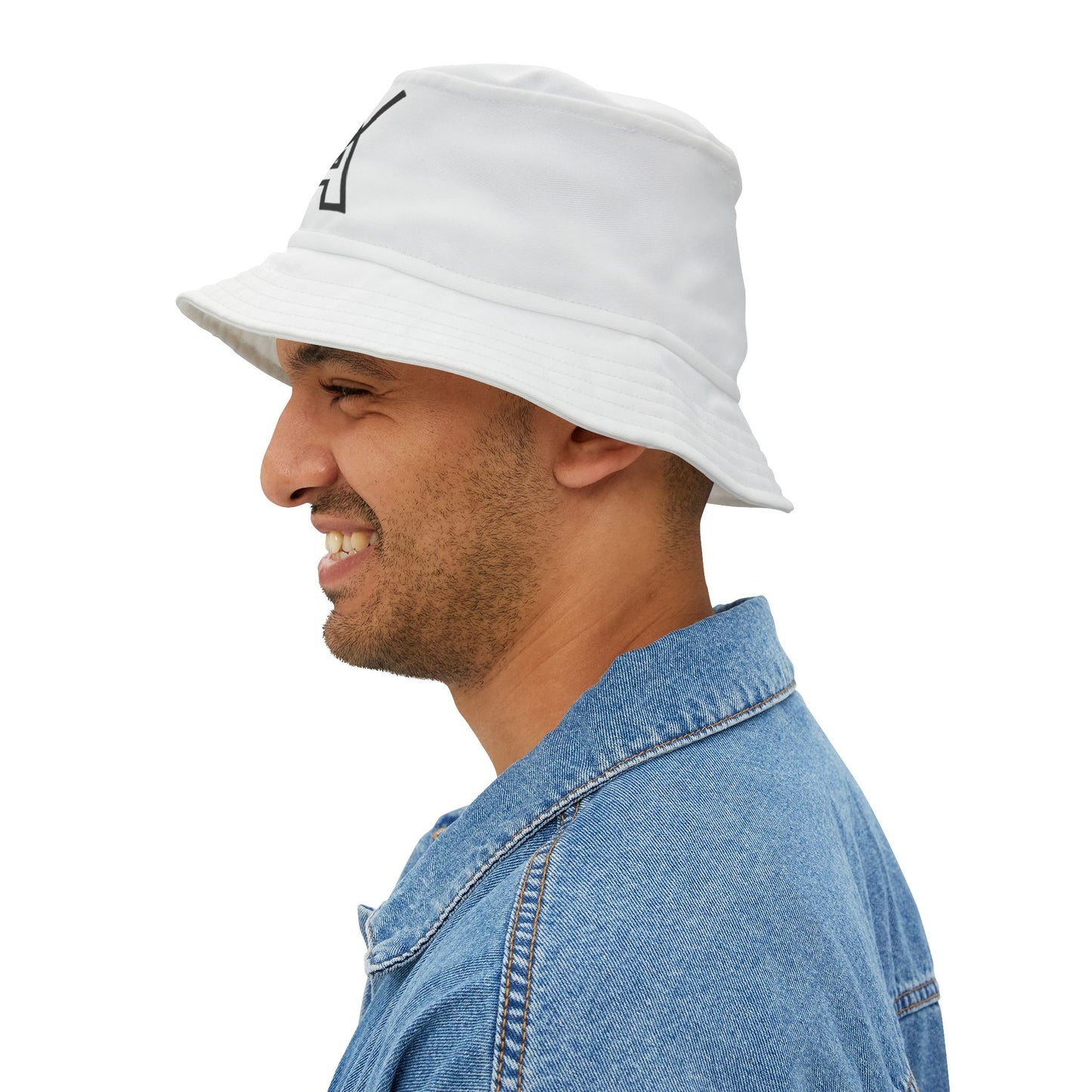 VA Savage "Diamond"  White Bucket Hat