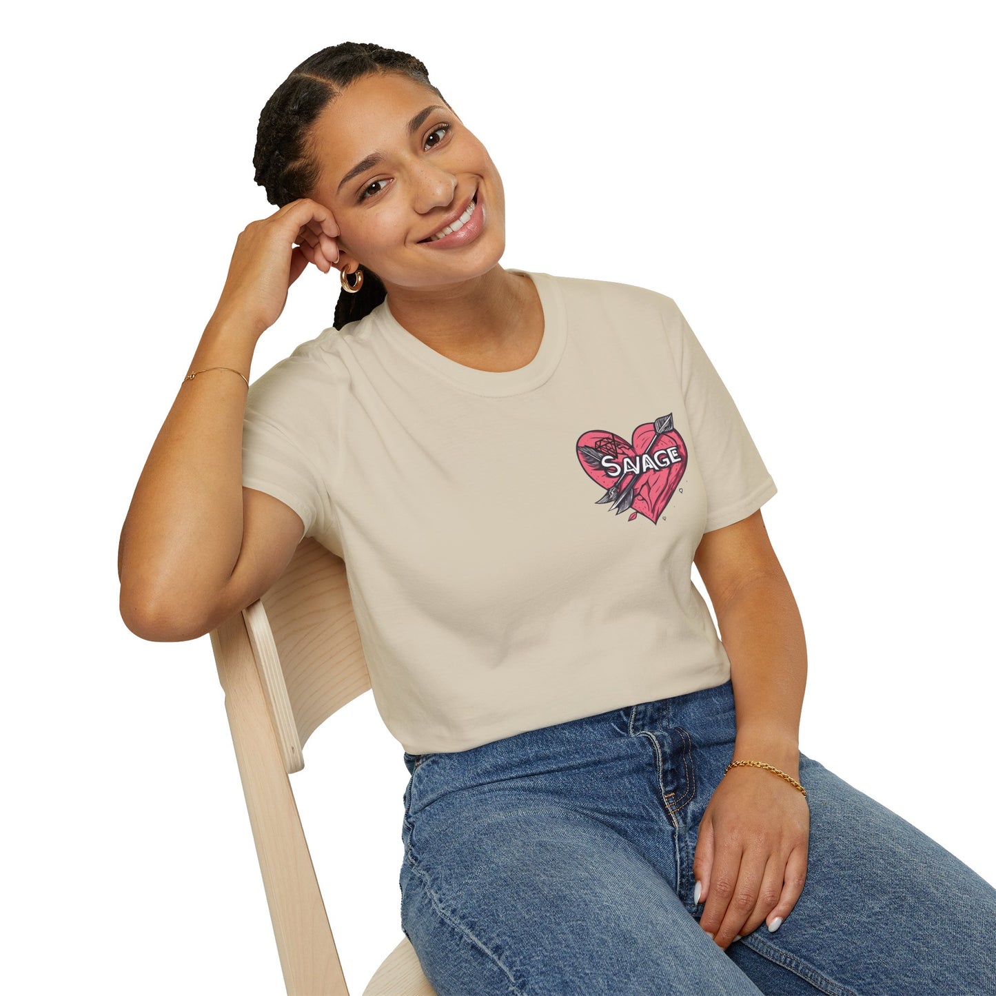 VA Savage "Heart & Bow"  Unisex Tee