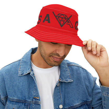 VA Savage Red Bucket Hat