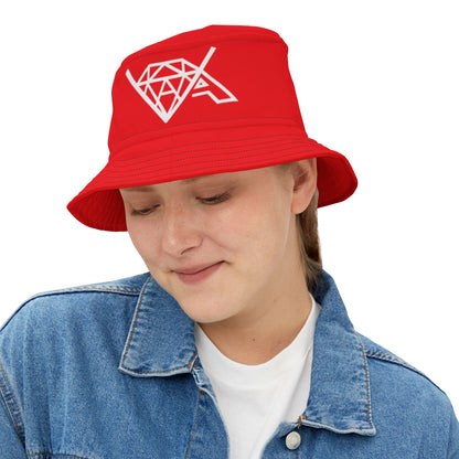 VA Savage "Diamond"  Red Bucket Hat