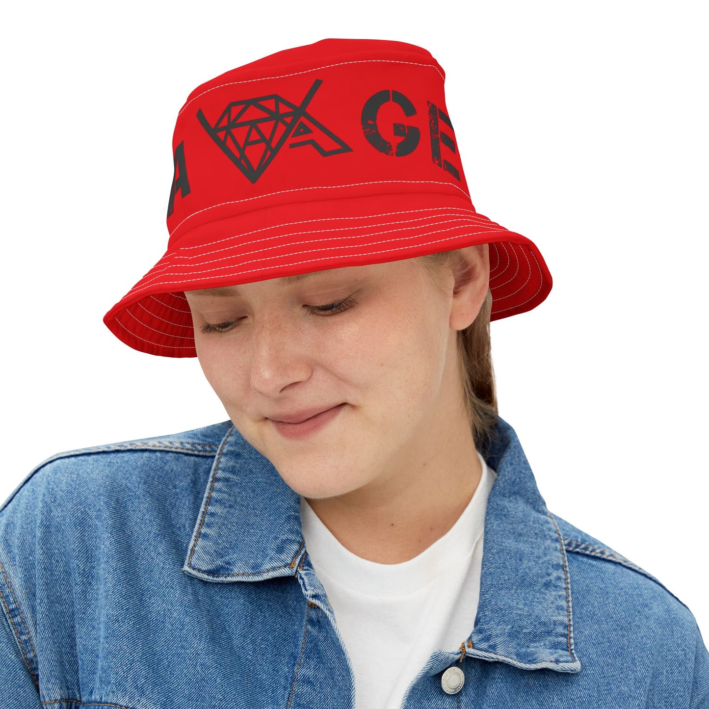 VA Savage Red Bucket Hat