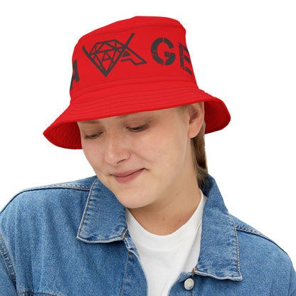 VA Savage Red Bucket Hat