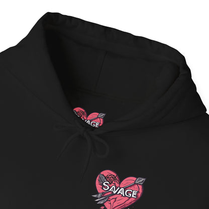 VA SAVAGE "Bow & Heart"  Hoodie