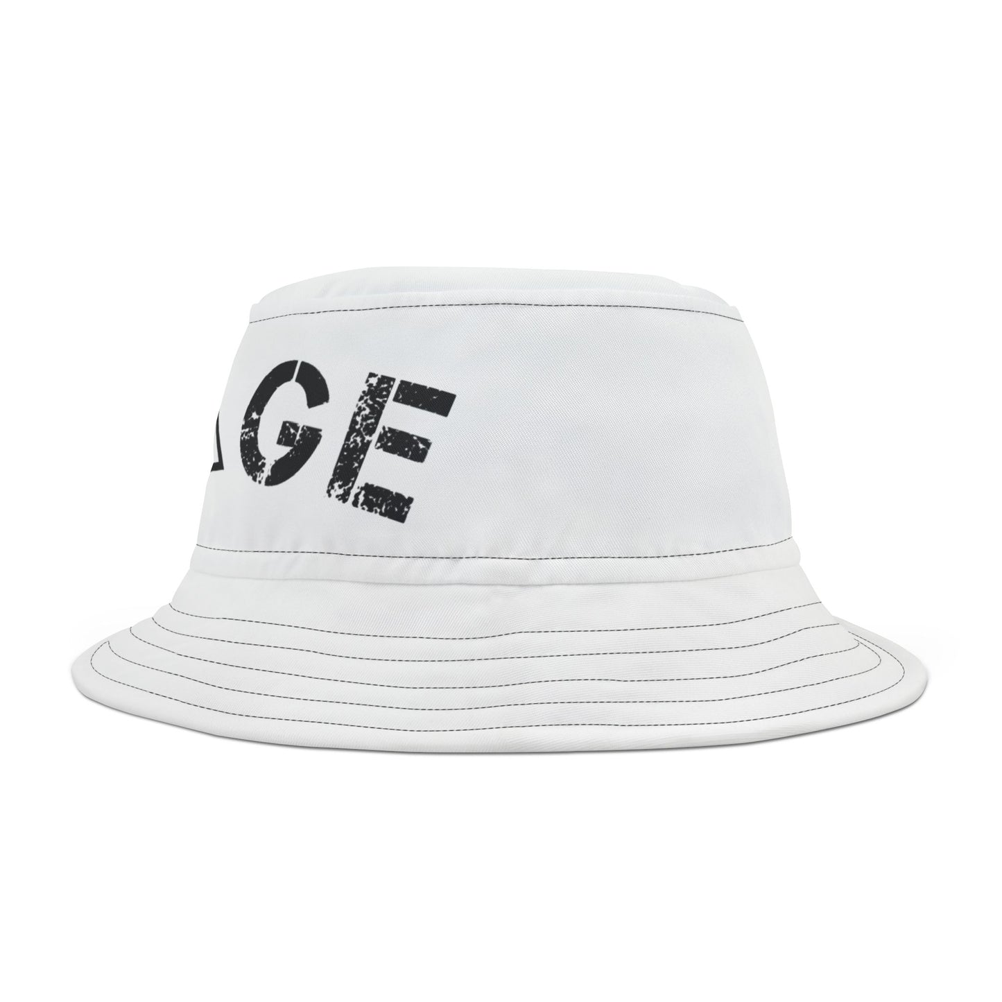 VA Savage White Bucket Hat