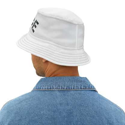 VA Savage White Bucket Hat