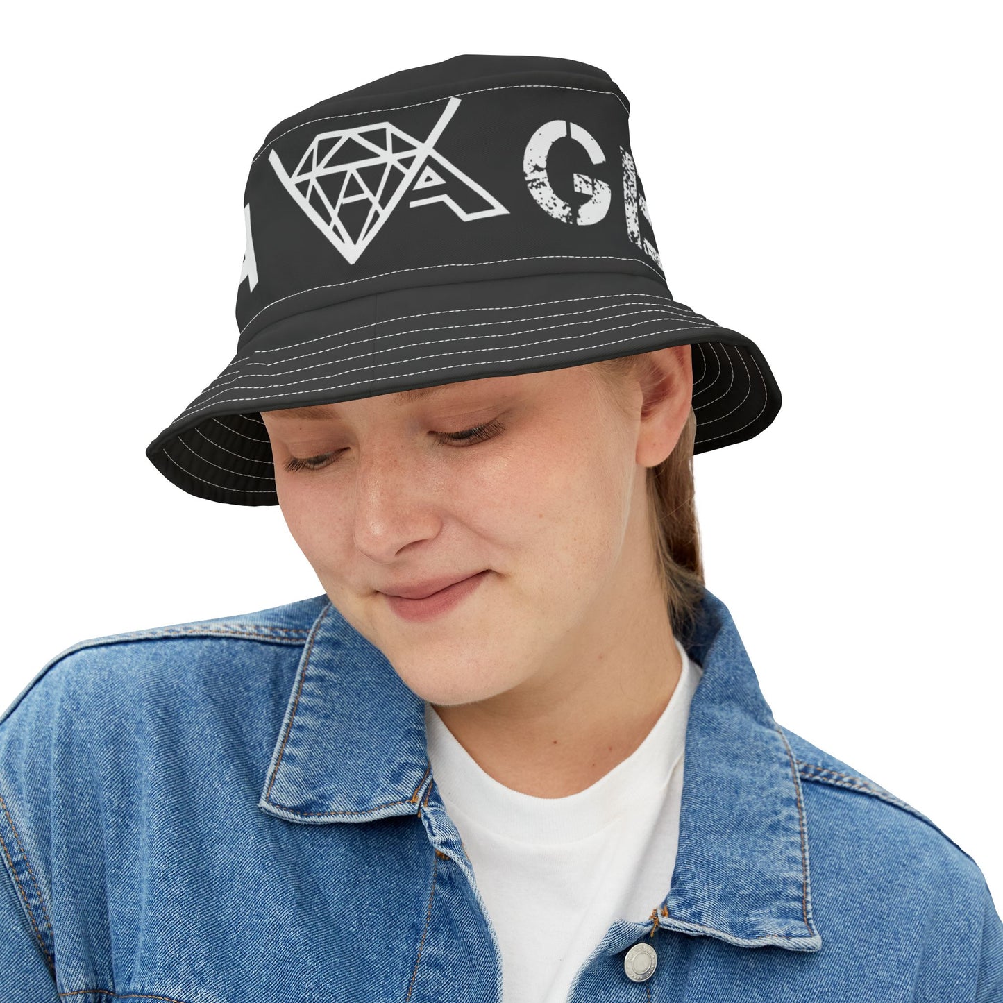 VA Savage Black Bucket Hat