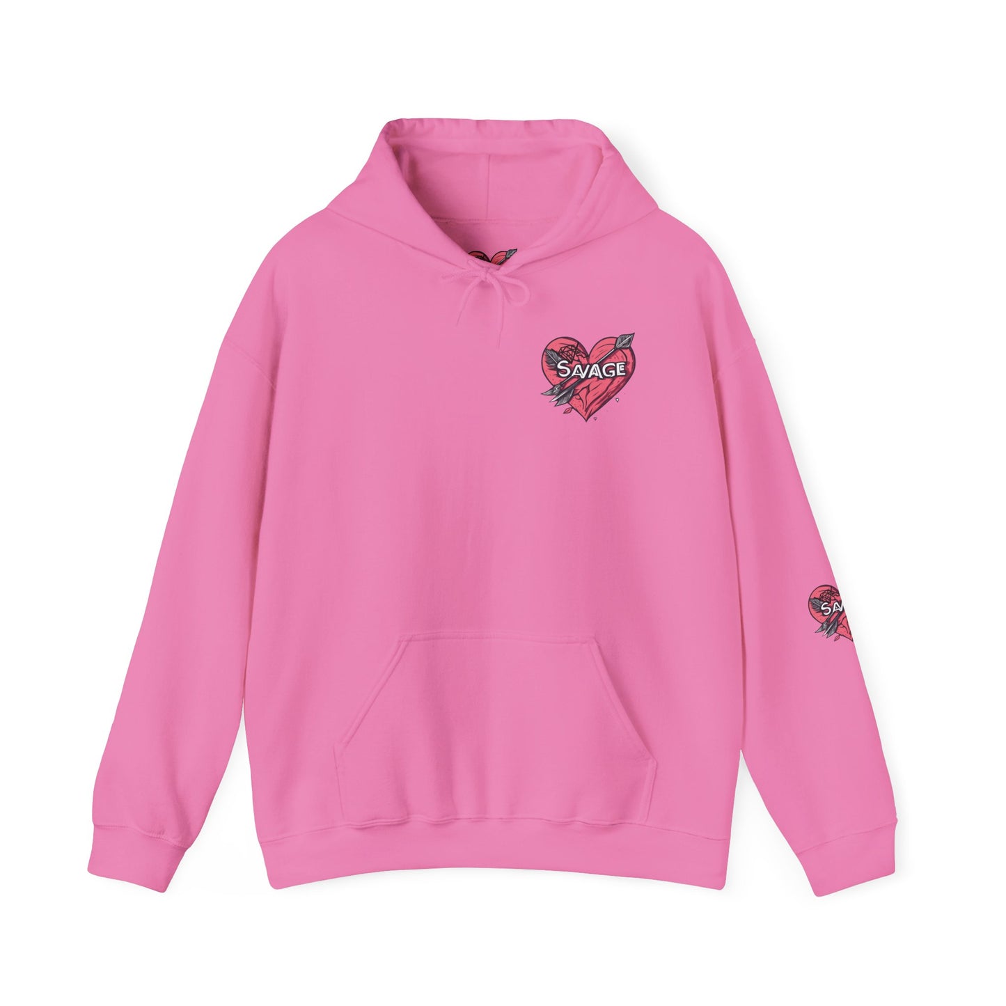 VA SAVAGE "Bow & Heart"  Hoodie