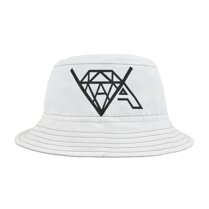 VA Savage "Diamond"  White Bucket Hat