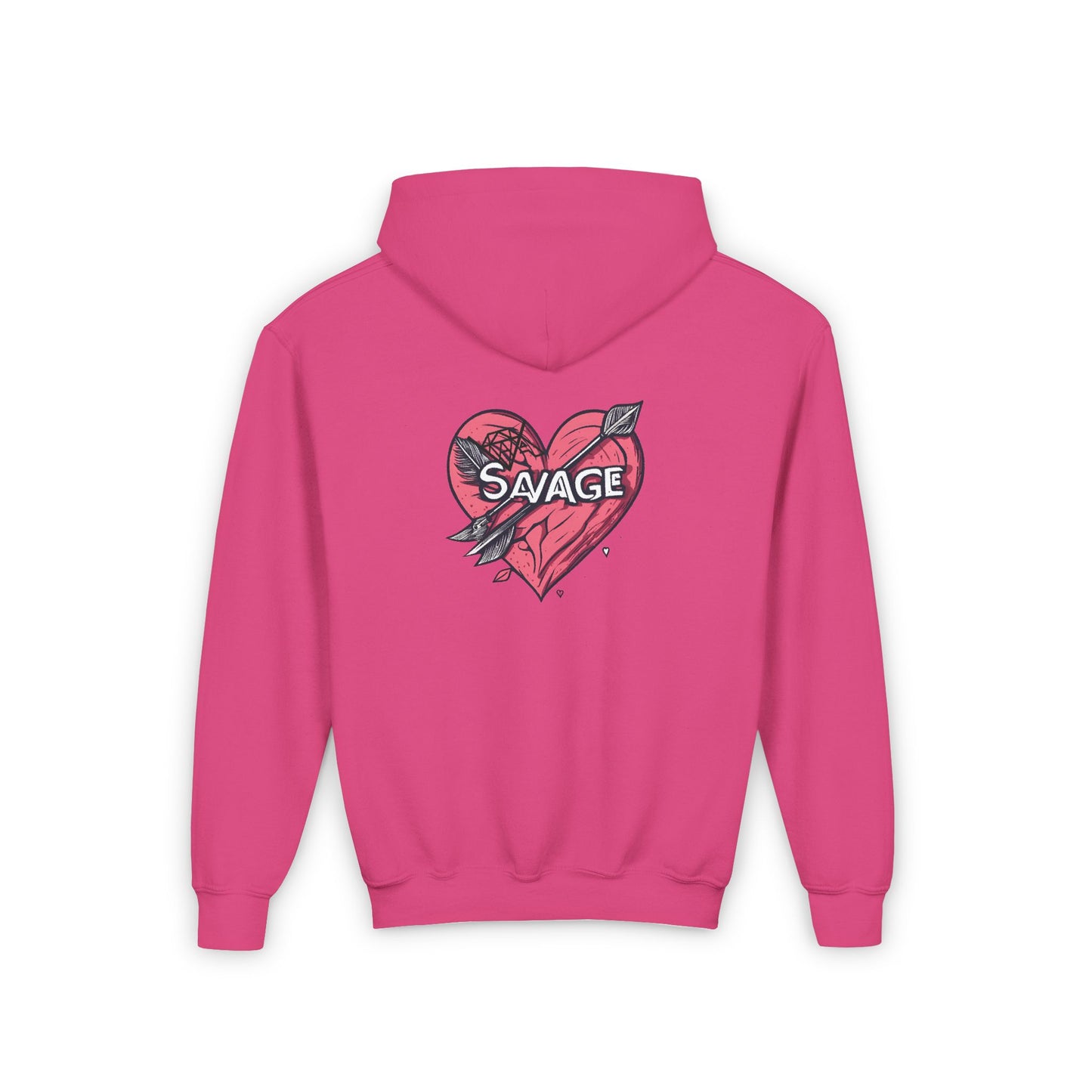 VA Savage "Bow & Heart" Unisex Hoodie