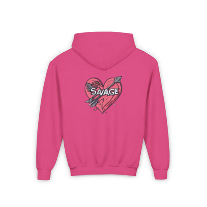 VA Savage "Bow & Heart" Unisex Hoodie