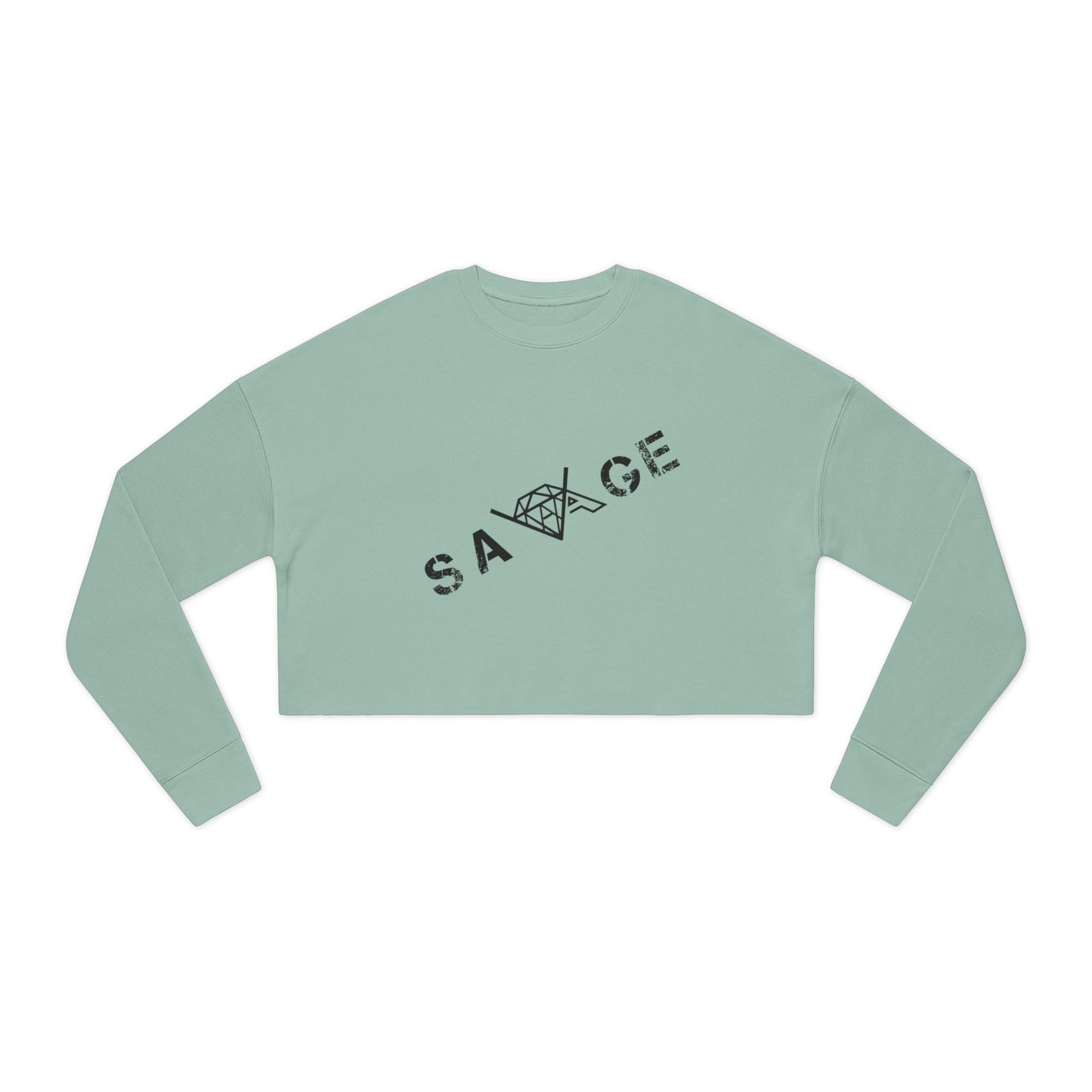 VA SAVAGE Women's Cropped Sweatshirt