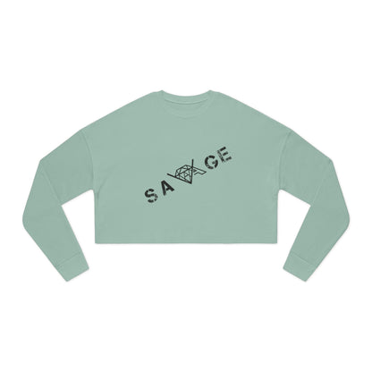 VA SAVAGE Women's Cropped Sweatshirt