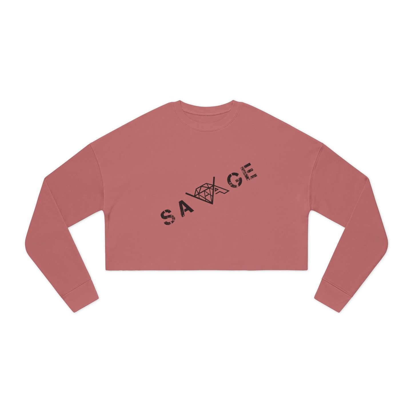 VA SAVAGE Women's Cropped Sweatshirt