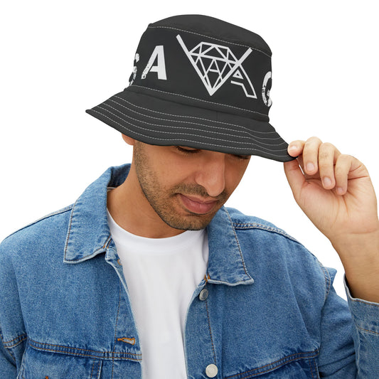 VA Savage Black Bucket Hat