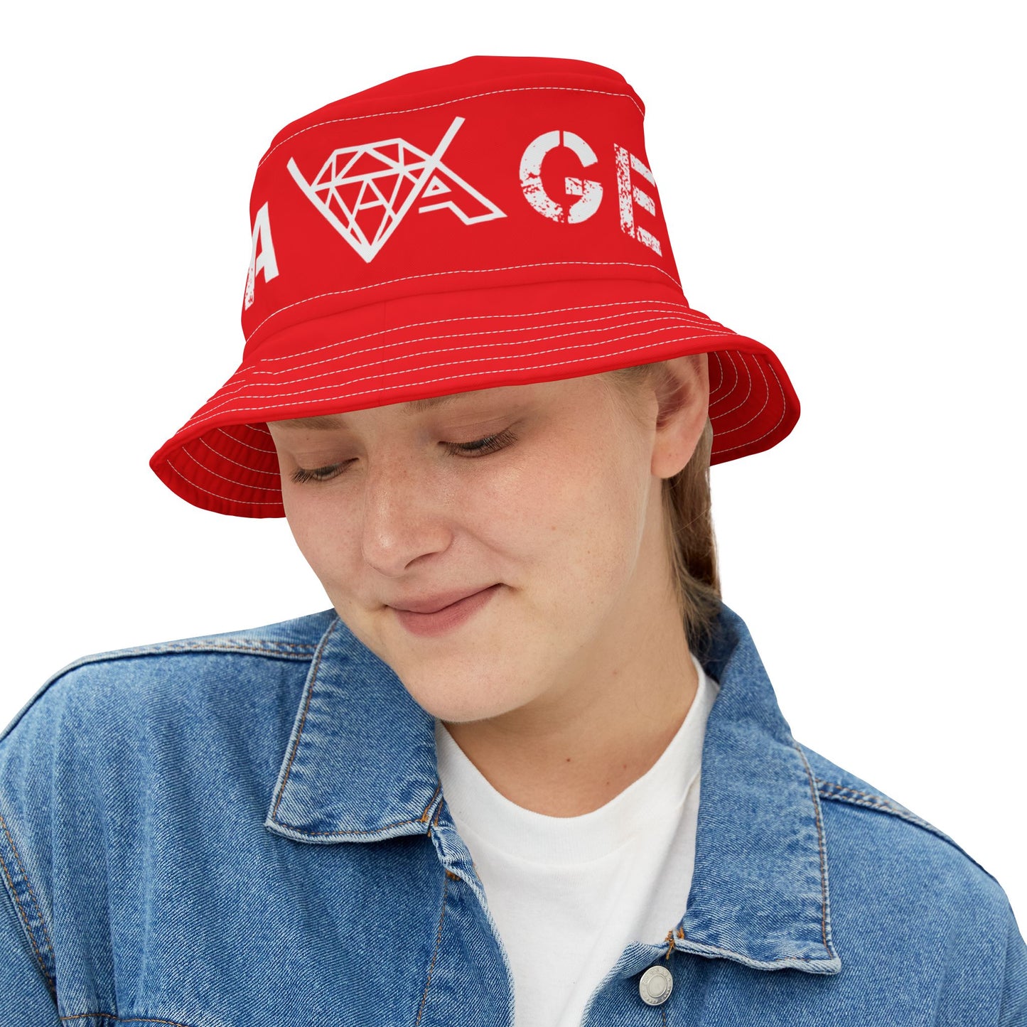 VA Savage Red Bucket Hat