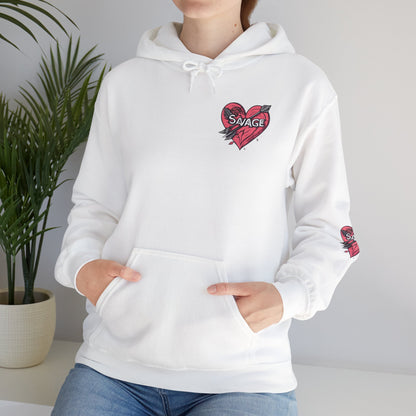 VA SAVAGE "Bow & Heart"  Hoodie