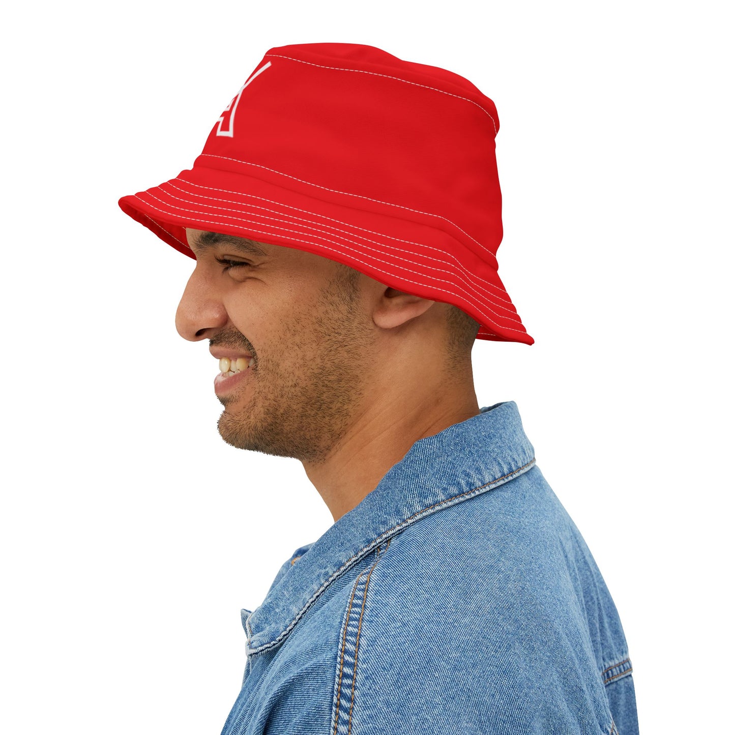 VA Savage "Diamond"  Red Bucket Hat